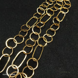 Oxidize Brass Metal Chain 2 Meter
