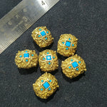 Oxidize Victoria Beads 6 Pcs