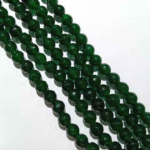 Agate Beads 8mm Dark Green