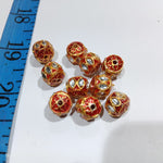 10mm Meenakari Ball 10pcs