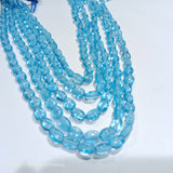 6mm Flat Glass Beads 1 string (45 Beads)