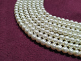 High Qulity White Metallic Pearl Beads