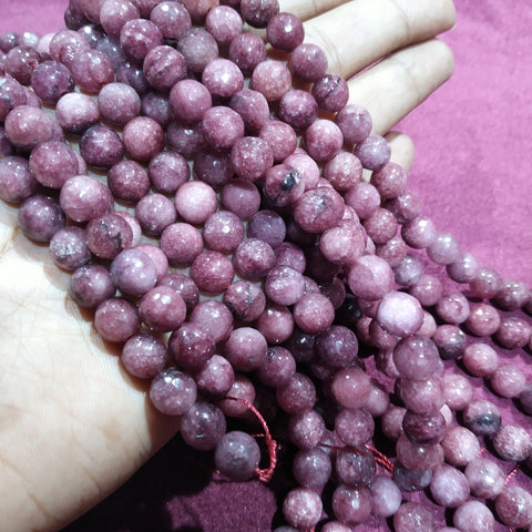 Agate Beads 8mm Opeque Wine 45