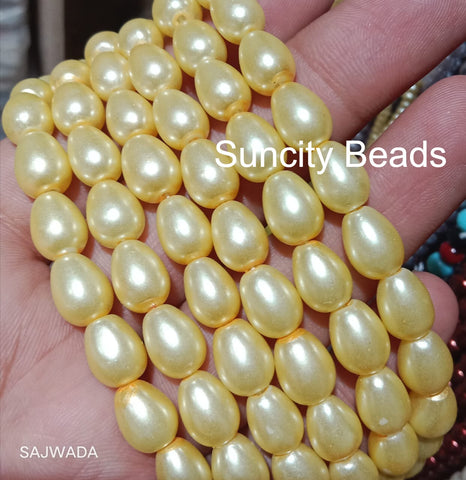High Quality Pearl Drop Beads 1 String