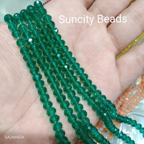 Green (Emerald) 4mm High Quality Crystal Beads 950pcs